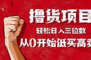 （16315期）手把手教你撸货，从0开始低买高卖，小白轻松实现日入三位数!!!