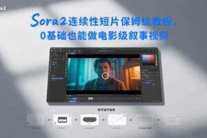 Sora2连续性短片保姆级教程,0基础也能做电影级叙事视频